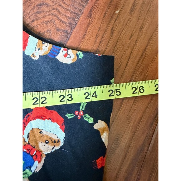 NWT NutCracker Womens 24 L/XL Holiday Teddy Bear Christmas Vest Novelty All Over - Picture 5 of 7